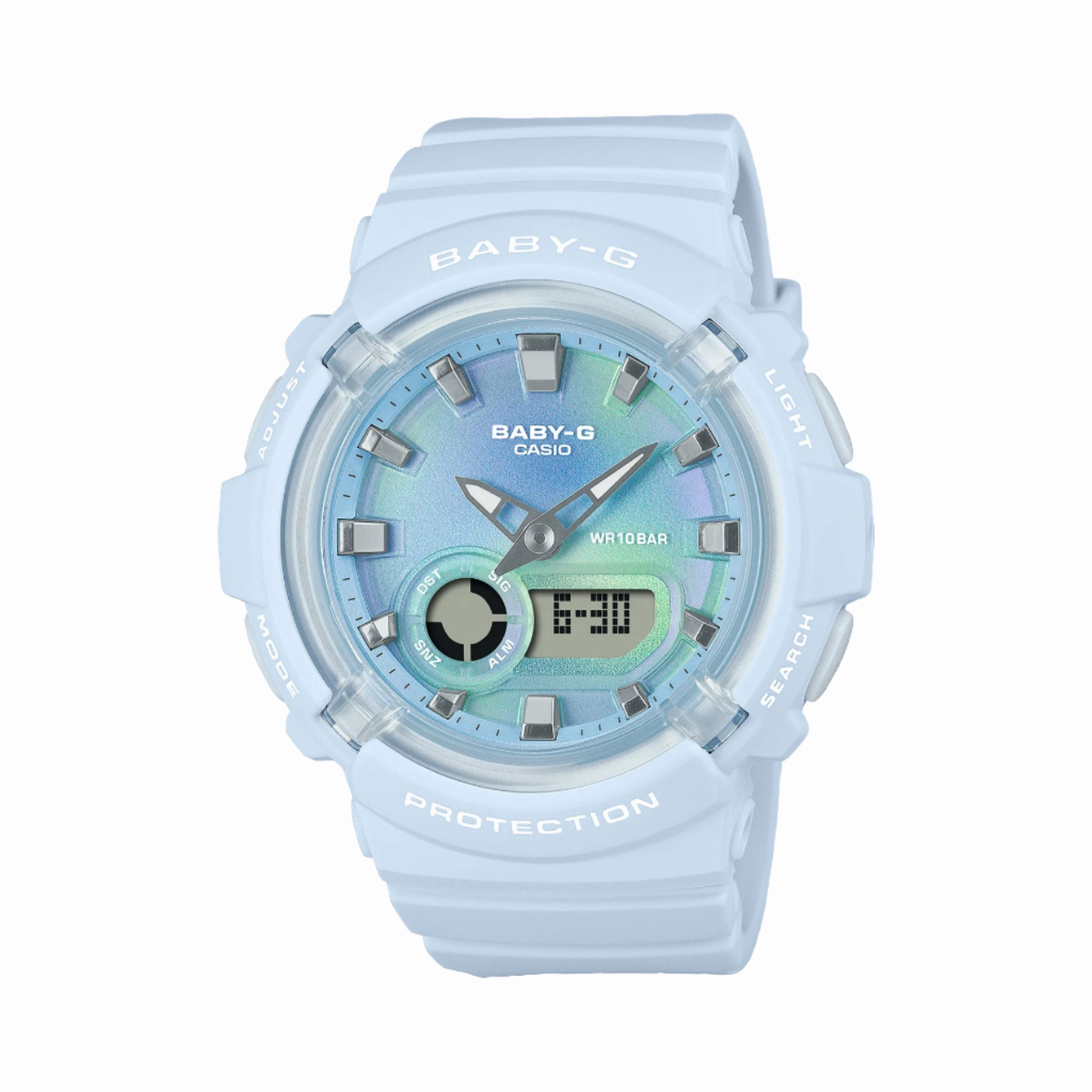 Baby-G Blue Dial Blue Resin Band Watch BGA280TD-2A 