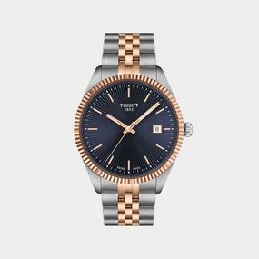 Ballade Men Quartz Blue Dial Analog Stainless Steel Watch T1564102204100 budget    watches    watches classic
