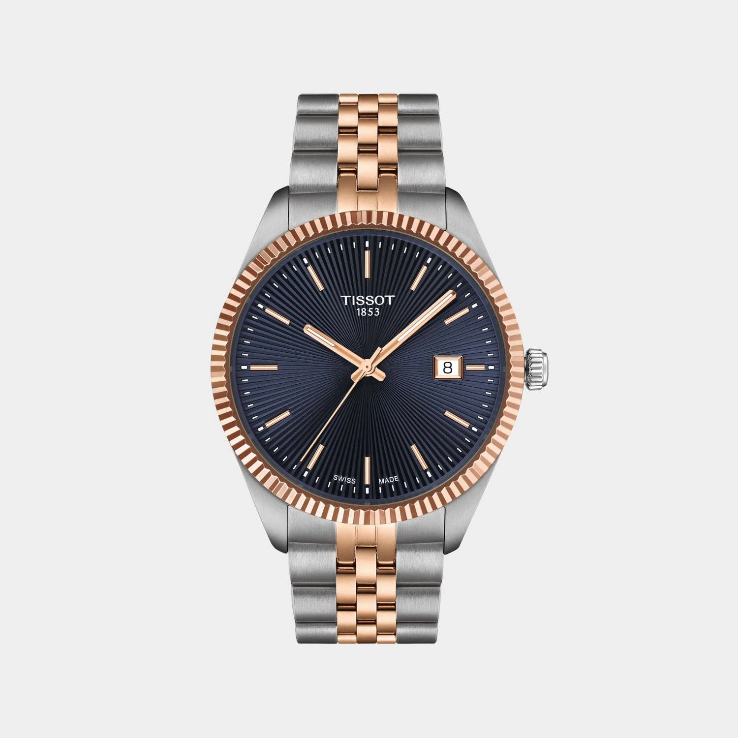 Ballade Men Quartz Blue Dial Analog Stainless Steel Watch T1564102204100 budget    watches    watches classic