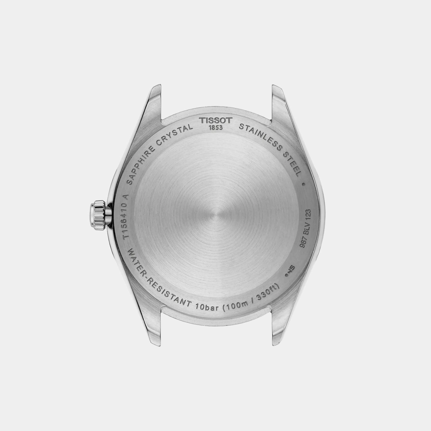 Ballade Men Quartz Blue Dial Analog Stainless Steel Watch T1564102204100