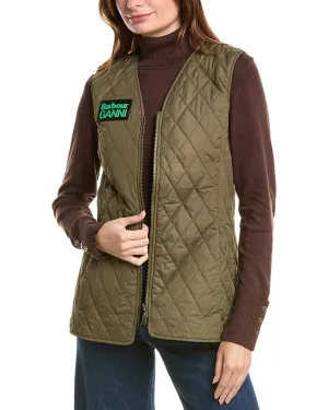 Barbour GANNI Betty Reversible Vest