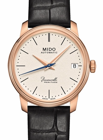 Baroncelli Heritage Lady Rose Gold - Leather Ref. M027.207.36.260.00 women's watches,watch for women