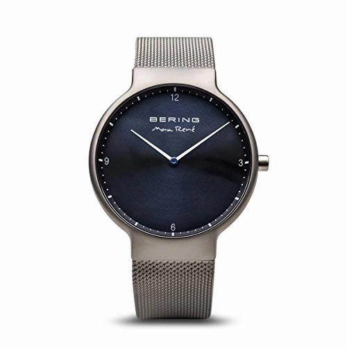 Bering Max Ren?? Brushed Grey Mesh Watch,quartz watch, quartz watches for men, quartz watches for women, best quartz watch, minimalist quartz watch, luxury quartz watch, waterproof quartz watch,analog quartz watch, digital quartz watch,affordable quartz wa