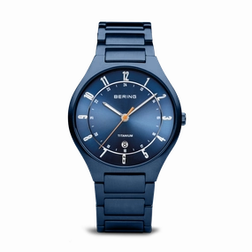 Bering Titanium Mat Blue Watch,quartz watch, quartz watches for men, quartz watches for women, best quartz watch, minimalist quartz watch, luxury quartz watch, waterproof quartz watch,analog quartz watch, digital quartz watch,affordable quartz watch,quartz