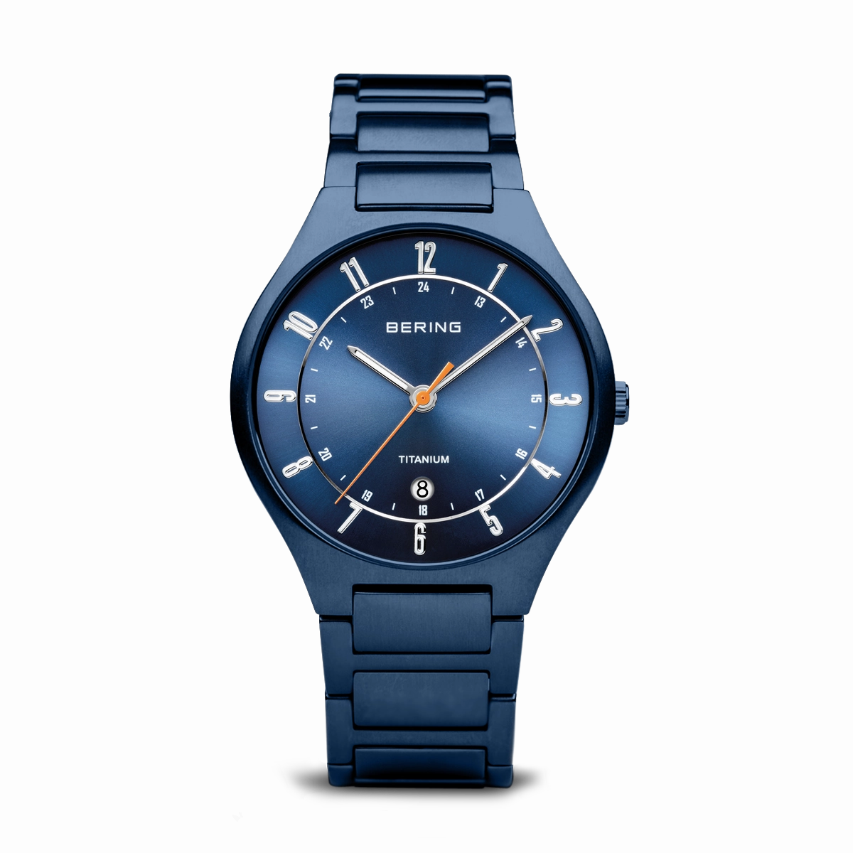 Bering Titanium Mat Blue Watch,quartz watch, quartz watches for men, quartz watches for women, best quartz watch, minimalist quartz watch, luxury quartz watch, waterproof quartz watch,analog quartz watch, digital quartz watch,affordable quartz watch,quartz