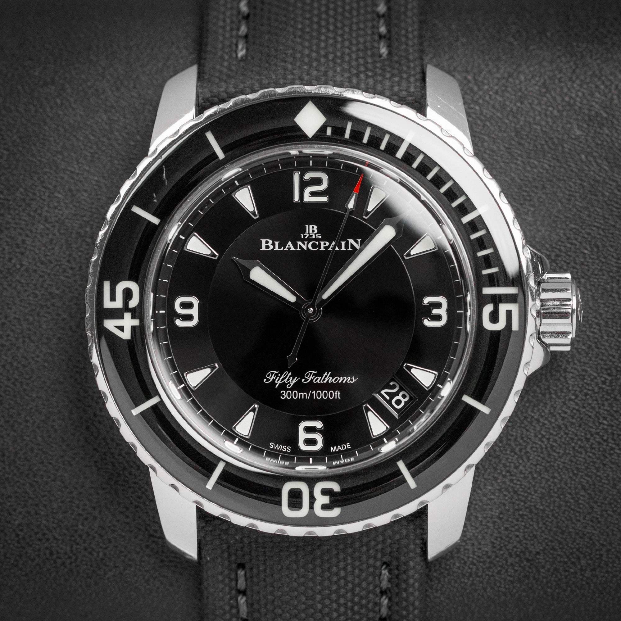 Blancpain Fifty Fathoms 5015-1130-52A affordable sports watches lightweight cycling smart running swimming sports watches
