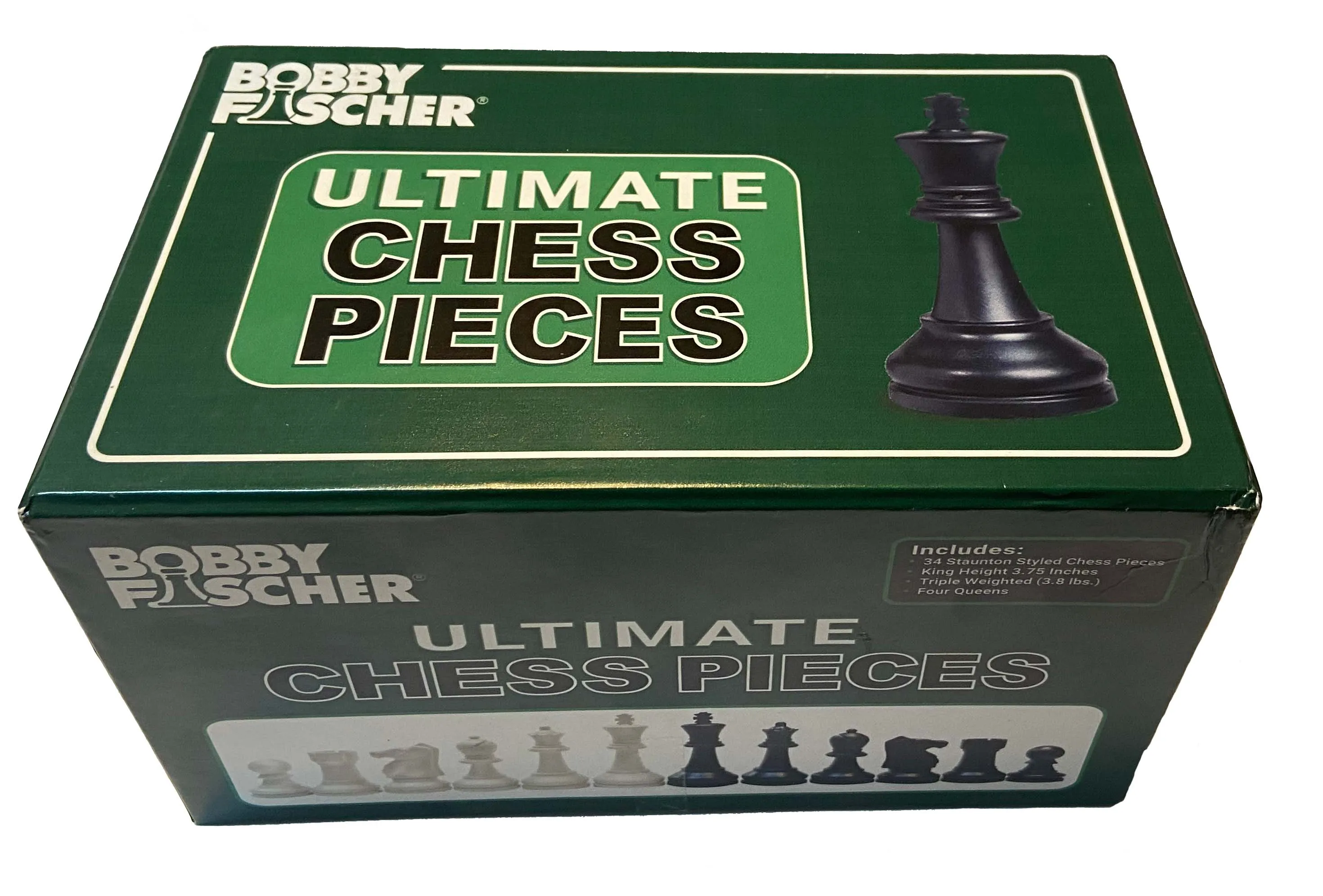 Bobby Fischer Ultimate Triple Weighted Chess Pieces