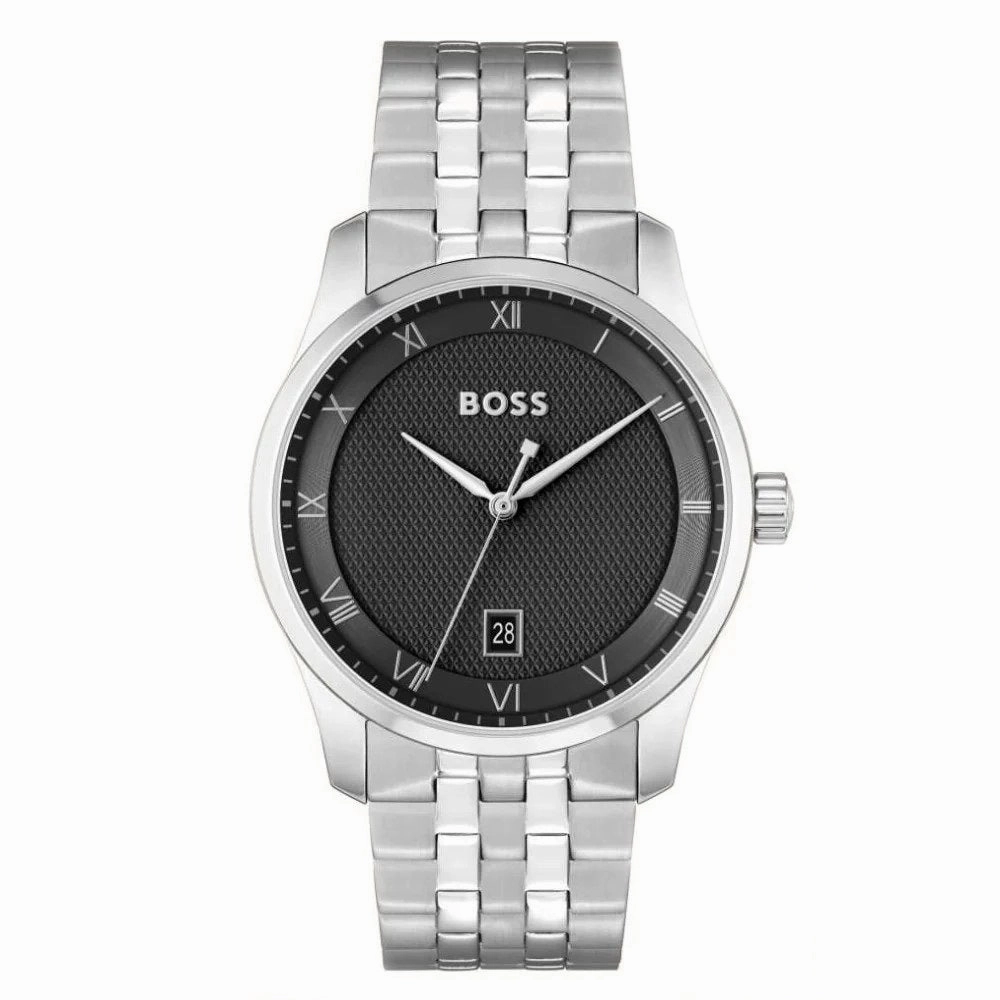 BOSS Watches Principle Black Dial Mens Watch 1514123,seiko watches,mens watches,couple watches,watches designer,watches discount,best watches for men