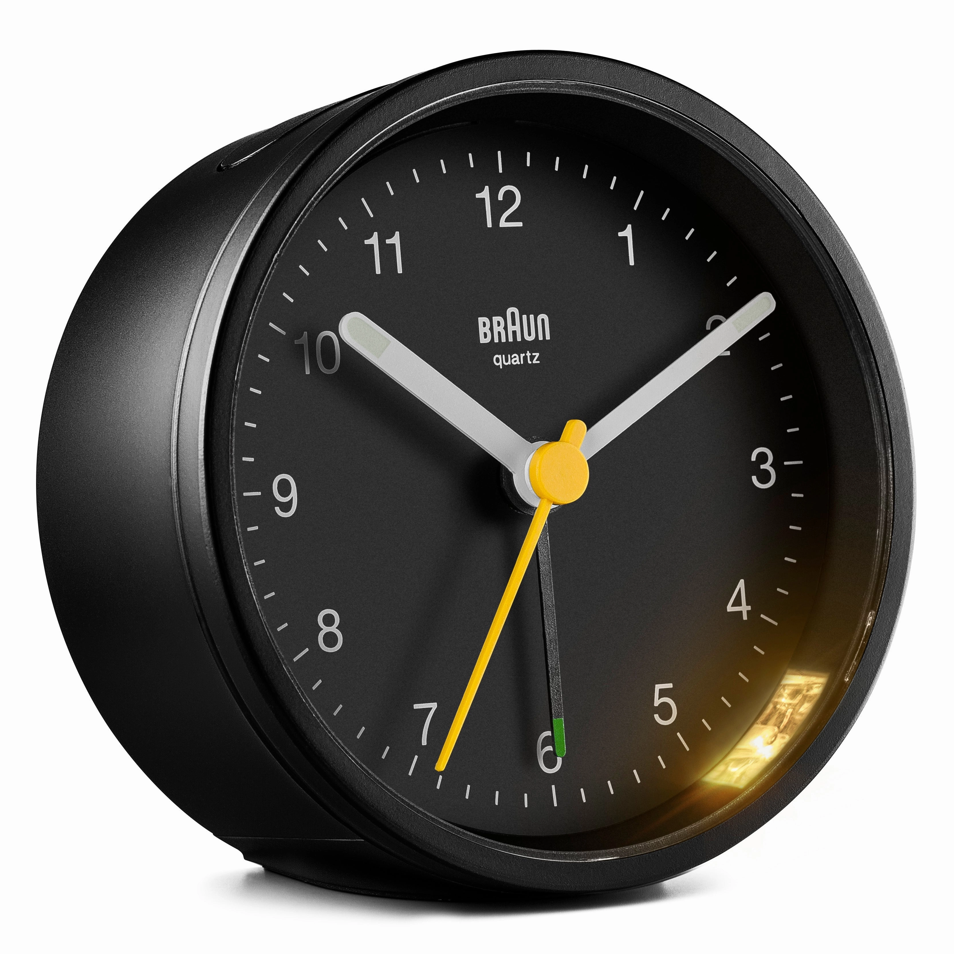 Braun Classic Analogue Alarm Clock Black