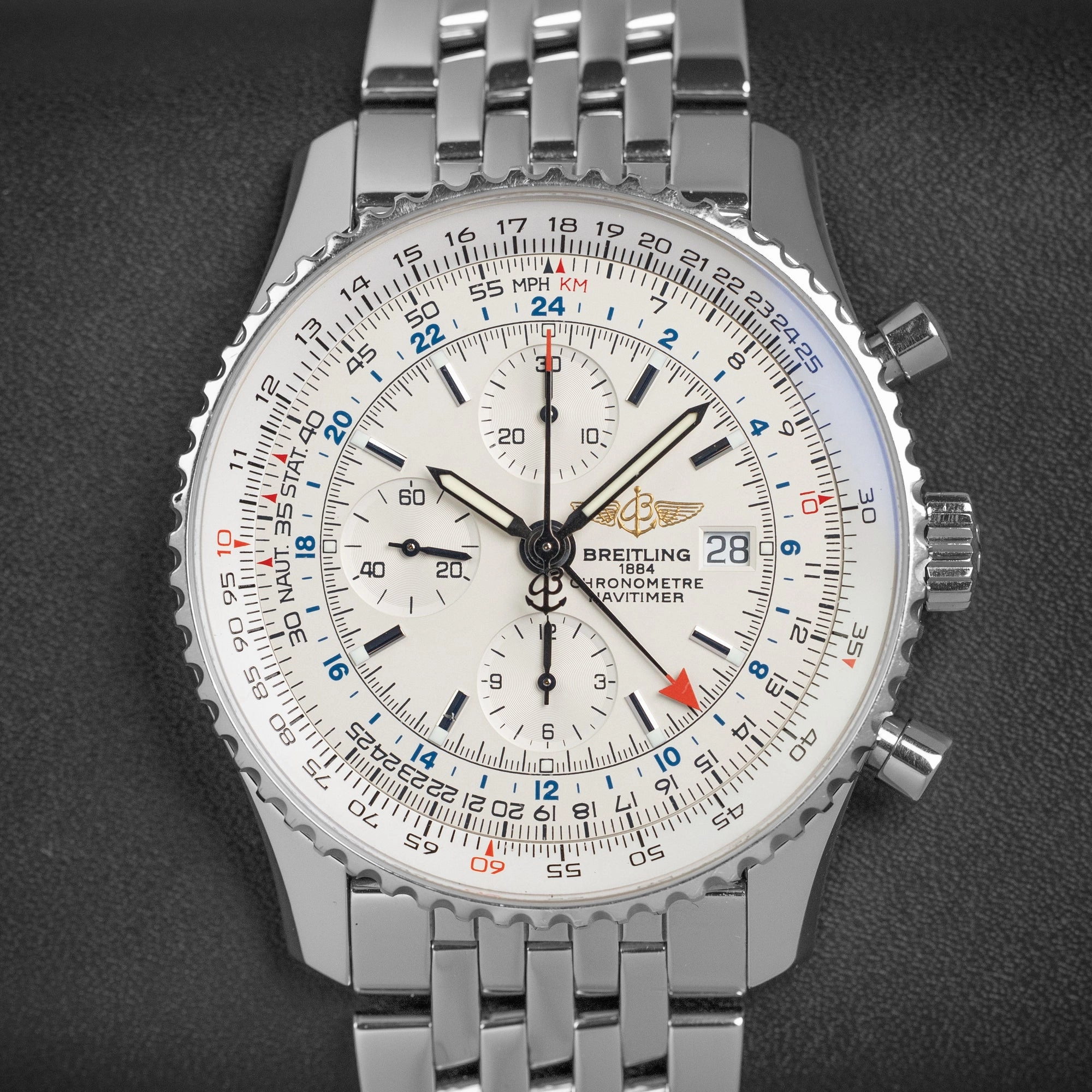 Breitling Navitimer Chronograph GMT 46 A24322 affordable sports watches lightweight cycling smart running swimming sports watches