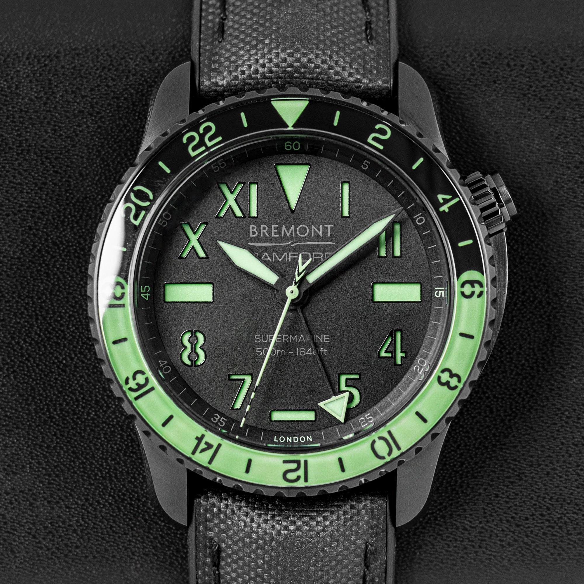 Bremont Bamford Aurora S502-DLC-BAMFORD-L-S affordable sports watches lightweight cycling smart running swimming sports watches