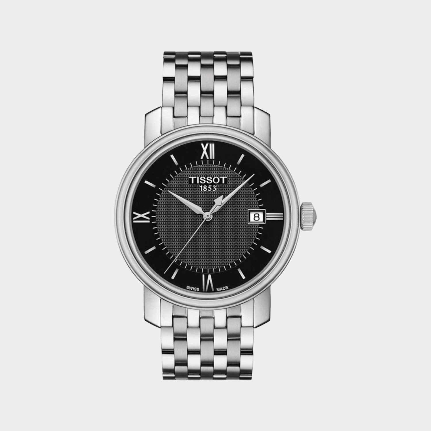 Bridgeport Men Analog Stainless Steel Watch T0974101105800 budget    watches    watches classic