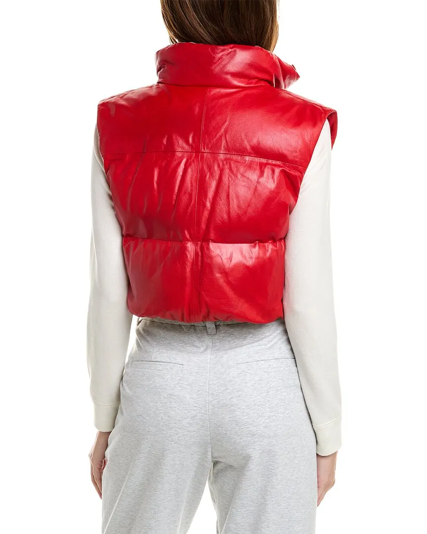 Brunello Cucinelli Leather Vest