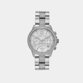 Brynn Women Quartz Silver Dial Chronograph Stainless Steel Watch MK7506 women watches best women watches affordable women's watches branded women watches