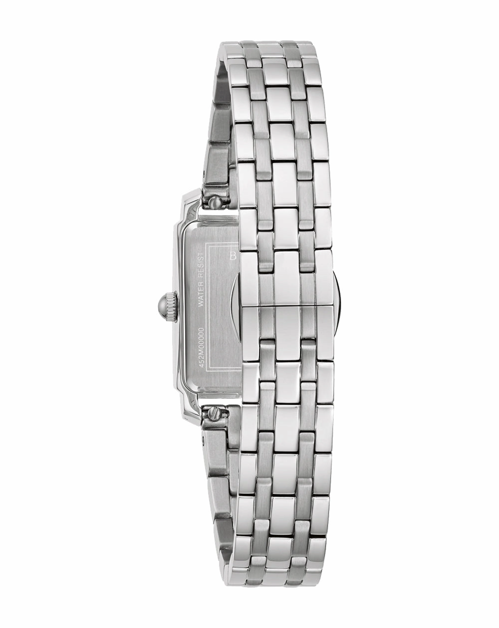 Bulova Sutton Grey Dial Stainless Steel Watch 96P252