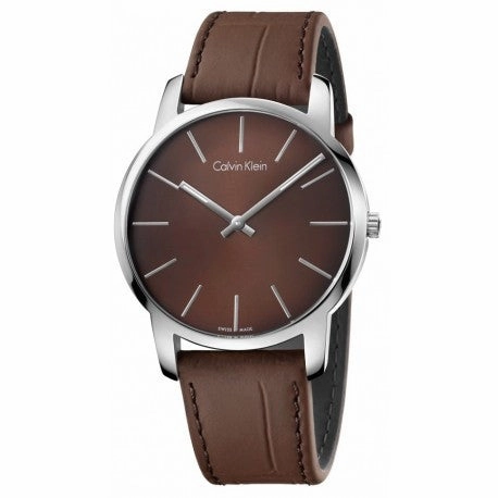 Calvin Klein - City orologio uomo marrone K2G211GK men's watches,best men's watches