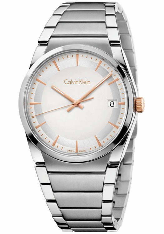 Calvin Klein - Step orologio uomo argento K6K31B46 men's watches,best men's watches
