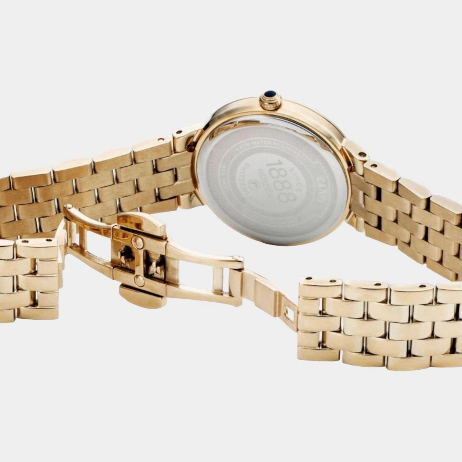 Capri Diamond Women's Analog Stainless Steel Watch 859845 48 29 50