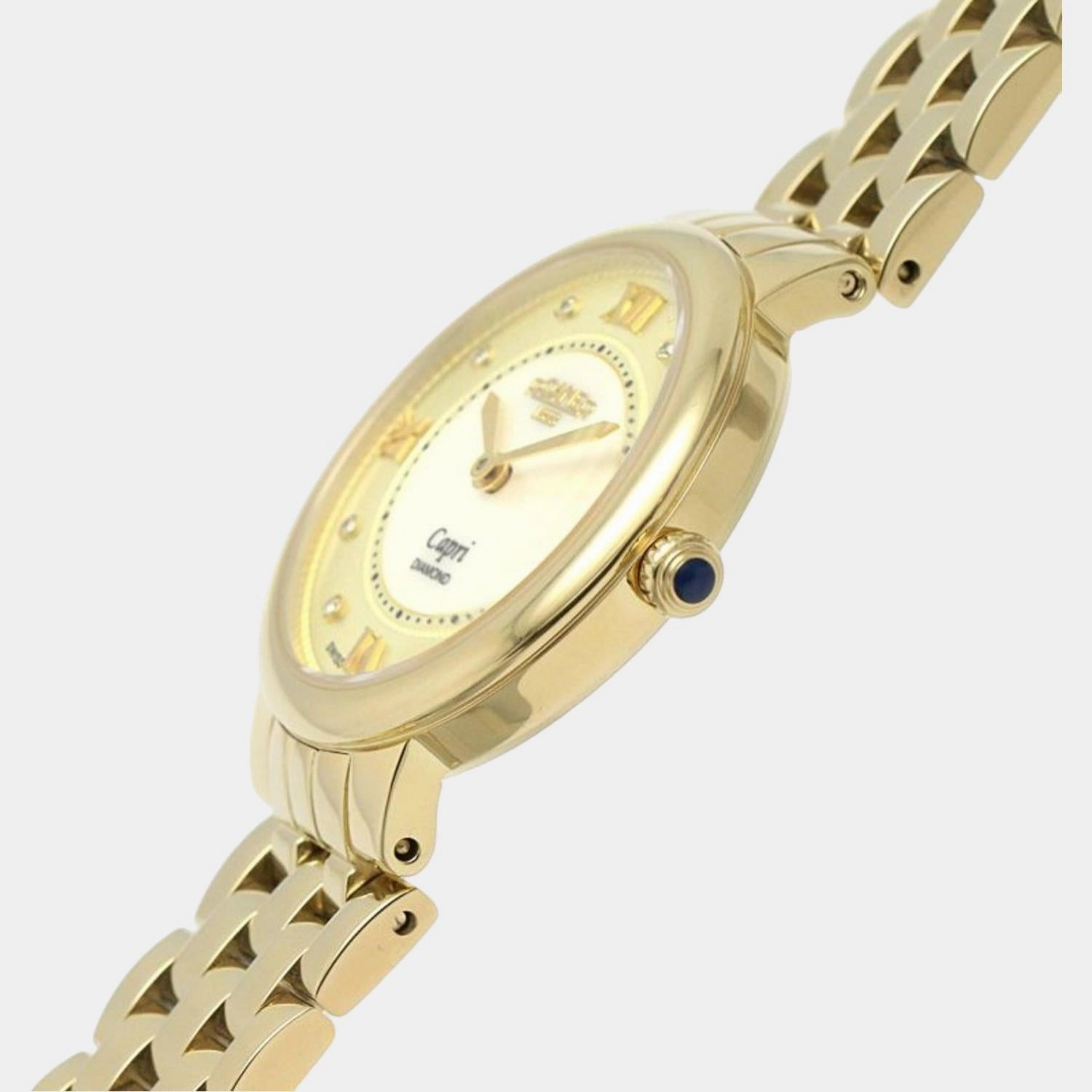 Capri Diamond Women's Analog Stainless Steel Watch 859845 48 29 50