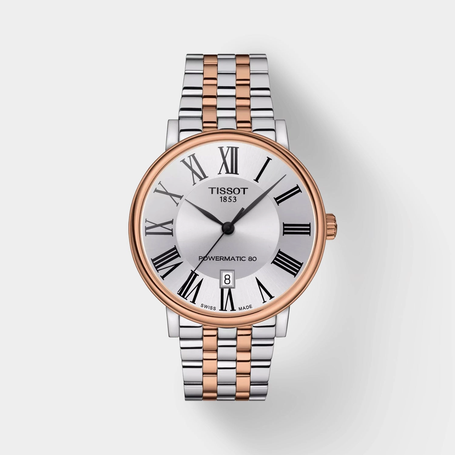 Carson Premium Men Automatic Silver Dial Analog Stainless Steel Watch T1224072203300 budget    watches    watches classic