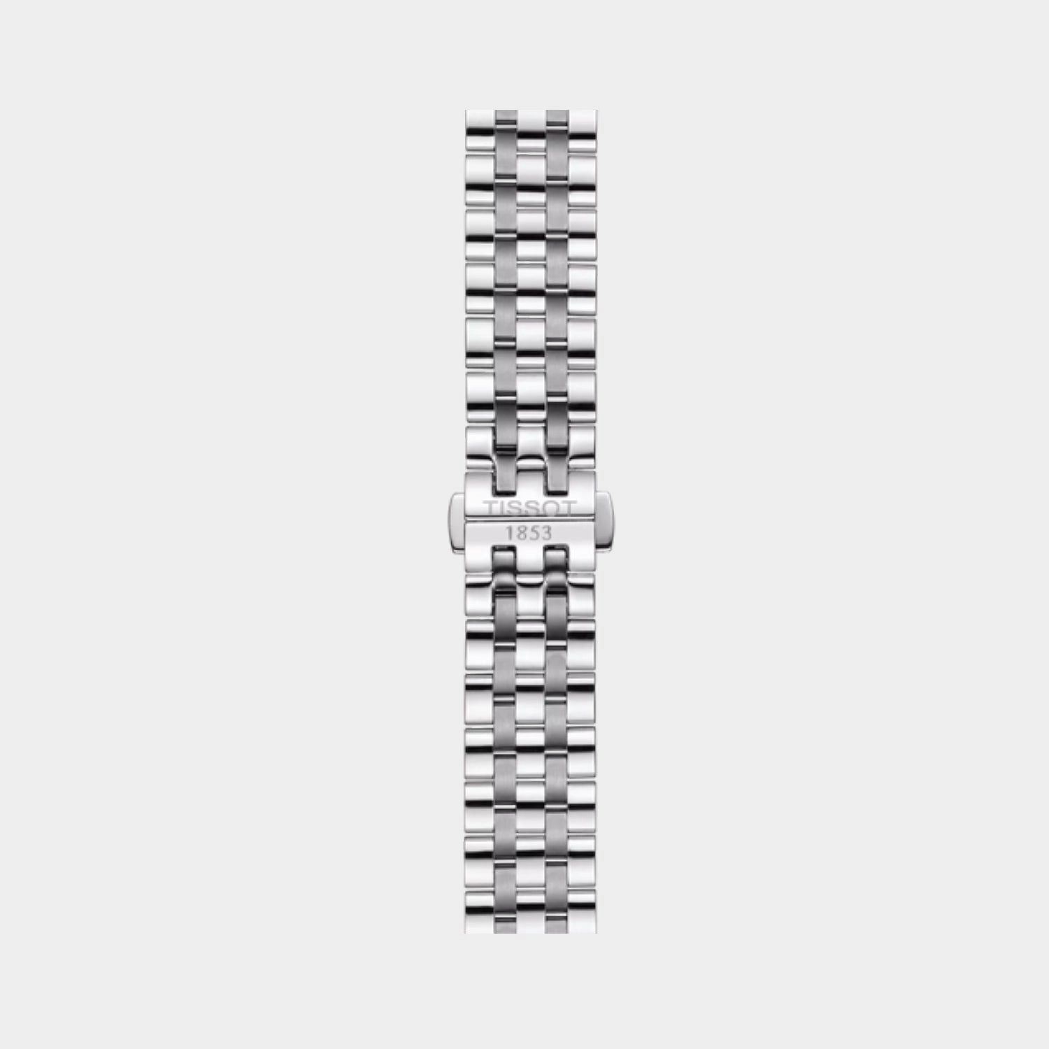 Carson Premium Men Silver Automatic Stainless Steel Watch T1224071103300