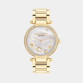 Cary Women Quartz White Mother Of Pearl Dial Analog Stainless Steel Watch 14504265 women watches best women watches affordable women's watches branded women watches