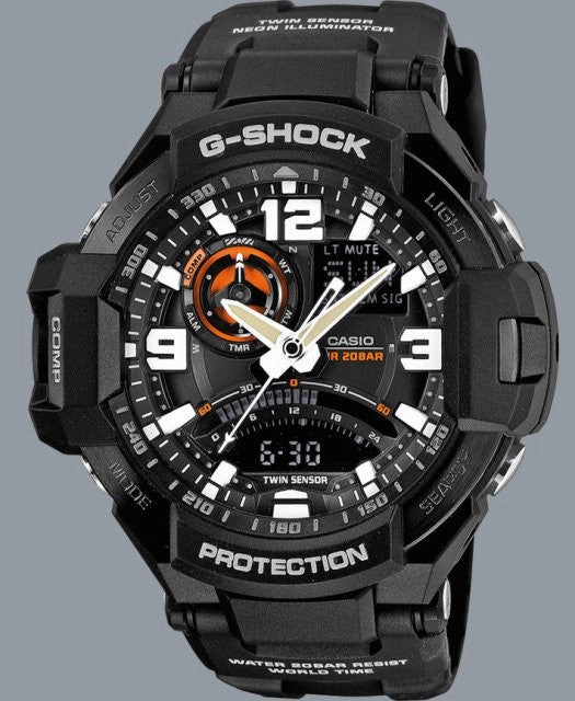 Casio - Orologio Analogico G-Shock Premium (serie GA-1000, 5 varianti) men's watches,best men's watches