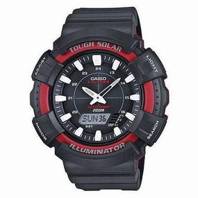 Casio AD-S800WH-4A Black Resin Watch for Men Affordable casual watches Sporty casual watches Affordable luxury casual watches