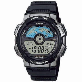 Casio AE-1100W-1A Black Resin Strap Watch For Men,men's watches,watch for men, best men's watches,luxury men's watch,minimalist men's watch,casual men's watch,dress watch for men,automatic men's watch,quartz men's watch,cheap men's watch. business 