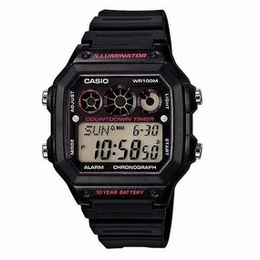 Casio AE-1300WH-1A2VDF Black Resin Watch for Men,silicone watch,silicone strap watch,silicone watches for men,silicone watches for women,unisex silicone watch,kids silicone watch,sports silicone watch,casual silicone watch,waterproof silicone watch,silicon