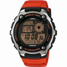 Casio AE-2100W-4A Orange Resin Strap Watch for Men,silicone watch,silicone strap watch,silicone watches for men,silicone watches for women,unisex silicone watch,kids silicone watch,sports silicone watch,casual silicone watch,waterproof silicone watch,silic