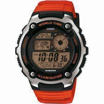 Casio AE-2100W-4A Orange Resin Strap Watch for Men,silicone watch,silicone strap watch,silicone watches for men,silicone watches for women,unisex silicone watch,kids silicone watch,sports silicone watch,casual silicone watch,waterproof silicone watch,silic