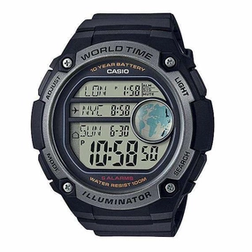 Casio AE-3000W-1AVDF Black Resin Watch for Men,silicone watch,silicone strap watch,silicone watches for men,silicone watches for women,unisex silicone watch,kids silicone watch,sports silicone watch,casual silicone watch,waterproof silicone watch,silicone 