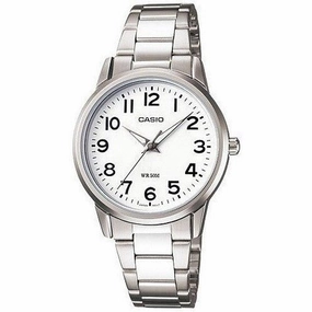 Casio Analog Stainless Steel White Dial Watch LTP1303D-7B,quartz watch, quartz watches for men, quartz watches for women, best quartz watch, minimalist quartz watch, luxury quartz watch, waterproof quartz watch,analog quartz watch, digital quartz watch,aff