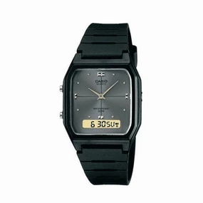 Casio AW-48HE-8AVDF Grey/Black Resin Watch Unisex,silicone watch,silicone strap watch,silicone watches for men,silicone watches for women,unisex silicone watch,kids silicone watch,sports silicone watch,casual silicone watch,waterproof silicone watch,silico