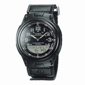Casio AW-80V-1BVDF Black Nylon Watch for Men and Women,men's watches,watch for men, best men's watches,luxury men's watch,minimalist men's watch,casual men's watch,dress watch for men,automatic men's watch,quartz men's watch,cheap men's watch. busi
