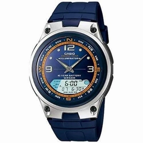 Casio AW-82-2AVDF Blue Resin Strap Watch for Men,silicone watch,silicone strap watch,silicone watches for men,silicone watches for women,unisex silicone watch,kids silicone watch,sports silicone watch,casual silicone watch,waterproof silicone watch,silicon