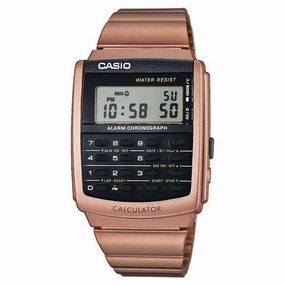 Casio CA-506C-5A Rosegold Calculator Watch for Men and Women Affordable casual watches Sporty casual watches Affordable luxury casual watches