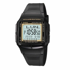 Casio DB-36-9A Black Watch For Men and Women Affordable casual watches Sporty casual watches Affordable luxury casual watches