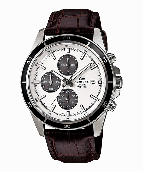 Casio Edifice Chronograph Brown Leather Watch EFR526L-7A,quartz watch, quartz watches for men, quartz watches for women, best quartz watch, minimalist quartz watch, luxury quartz watch, waterproof quartz watch,analog quartz watch, digital quartz watch,affo