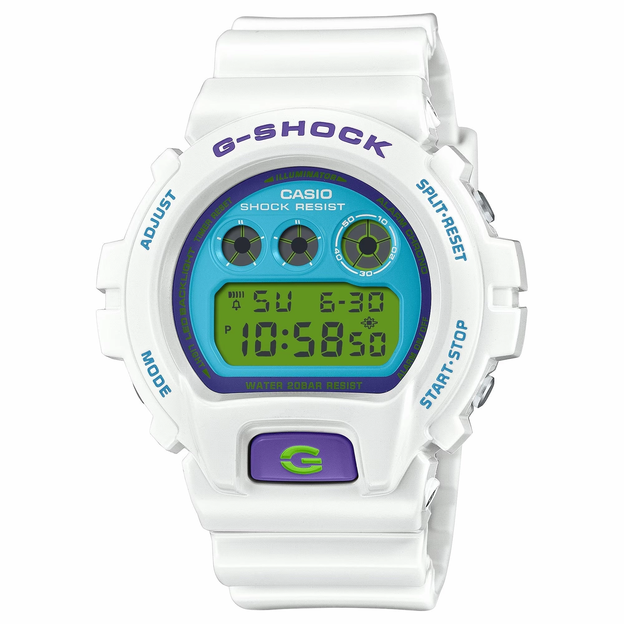 Casio G-Shock Crazy Color Series Men's Digital Watch DW6900RCS-7 Sports Watch for Men/Women Budget Sports Watch Luxury Sports Watch