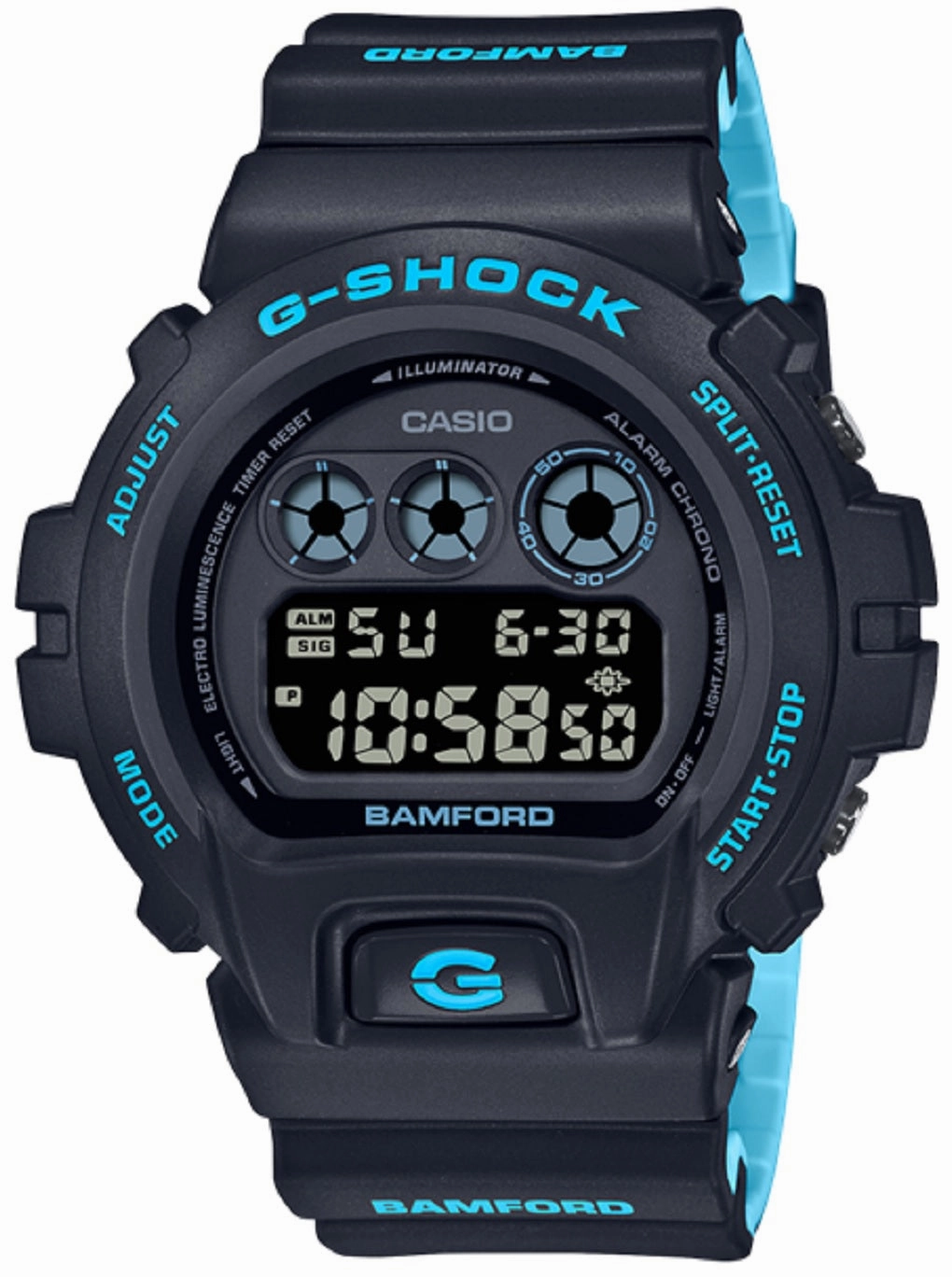 Casio G-shock DW-6900BWD-1DR Bamford Digital Rubber Strap Watch For Men,silicone watch,silicone strap watch,silicone watches for men,silicone watches for women,unisex silicone watch,kids silicone watch,sports silicone watch,casual silicone watch,waterproof