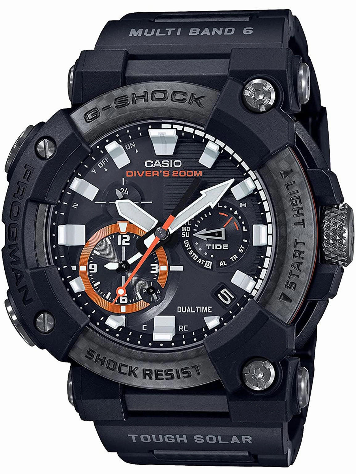 Casio G-Shock FROGMAN MASTER OF G Black Mens Watch GWFA1000XC-1A Sports Watch for Men/Women Budget Sports Watch Luxury Sports Watch