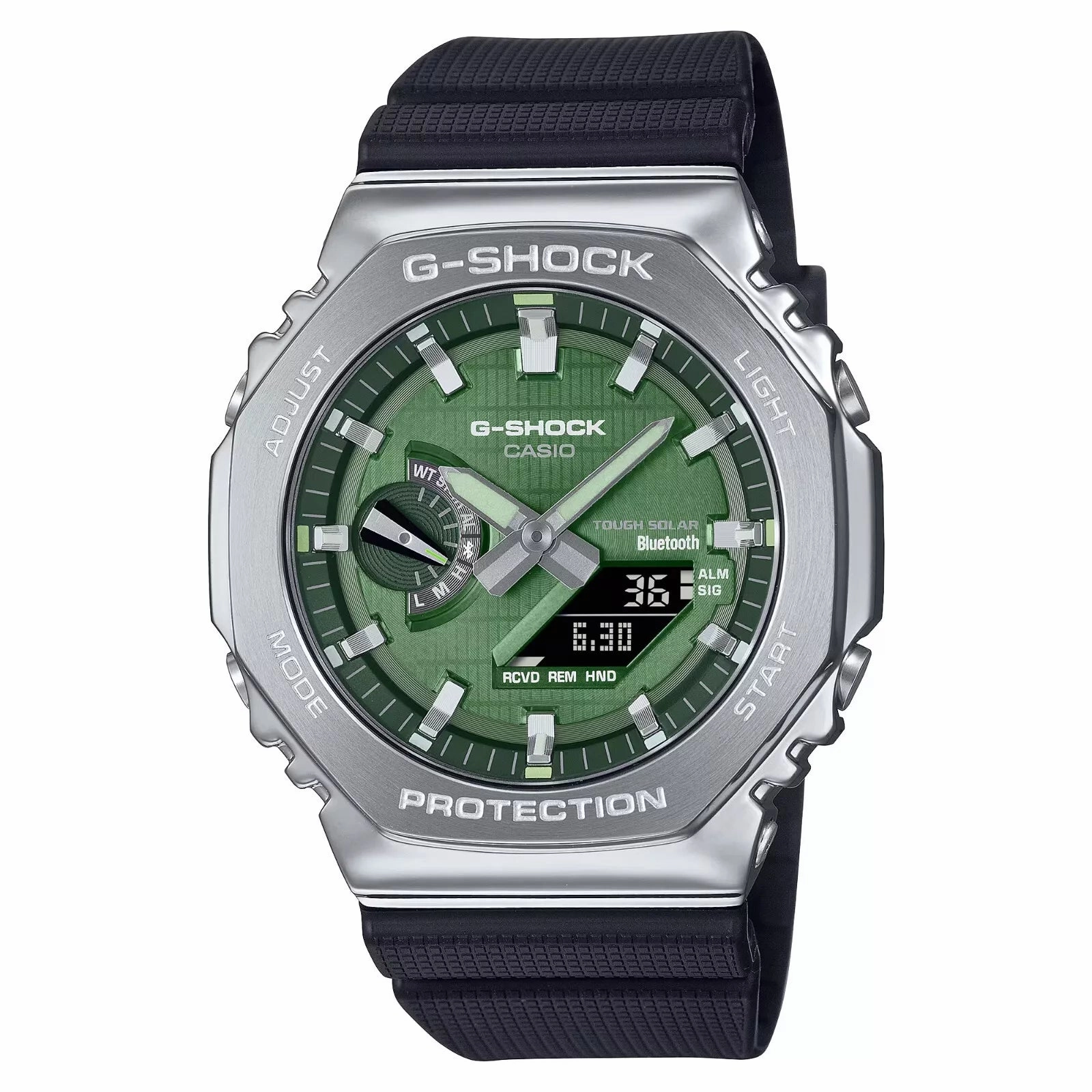 Casio G-Shock G-Steel METALLIC VAPOR Bluetooth Solar Mens Watch GBM2100A-1A3 Sports Watch for Men/Women Budget Sports Watch Luxury Sports Watch