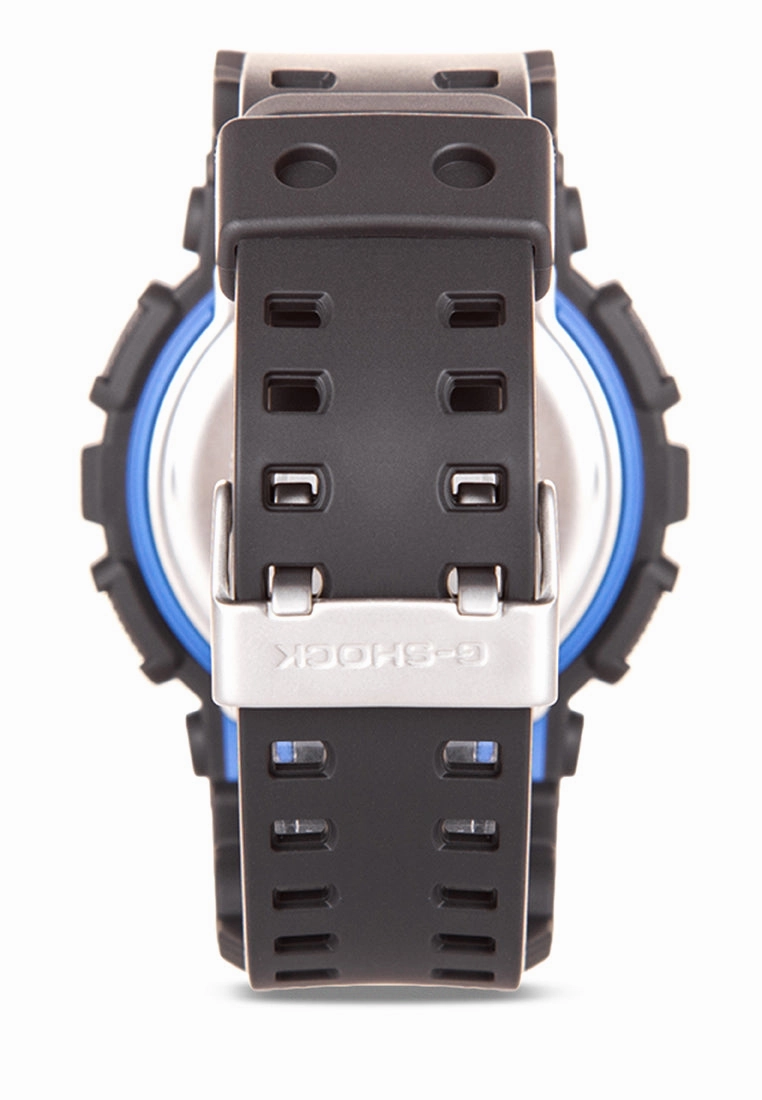 Casio G-shock GA-100-1A2 Digital Analog Rubber Strap Watch For Men