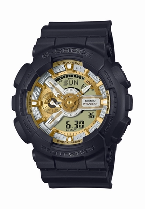 Casio G-shock GA-110CD-1A9 Digital Analog Rubber Strap Watch For Men,silicone watch,silicone strap watch,silicone watches for men,silicone watches for women,unisex silicone watch,kids silicone watch,sports silicone watch,casual silicone watch,waterproof si
