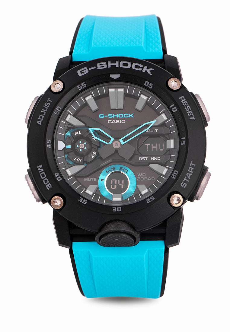 Casio G-shock GA-2000-1A2 Digital Analog Rubber Strap Watch For Men,silicone watch,silicone strap watch,silicone watches for men,silicone watches for women,unisex silicone watch,kids silicone watch,sports silicone watch,casual silicone watch,waterproof sil