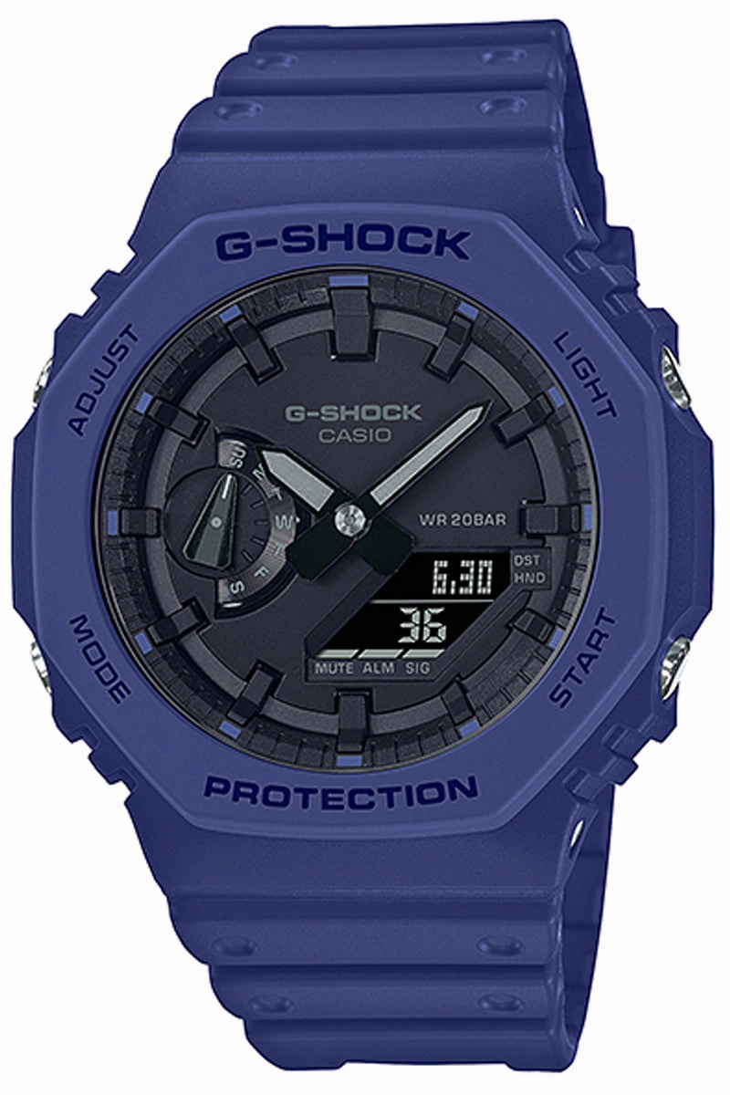 Casio G-shock GA-2100-2A Digital Analog Rubber Strap Watch For Men,silicone watch,silicone strap watch,silicone watches for men,silicone watches for women,unisex silicone watch,kids silicone watch,sports silicone watch,casual silicone watch,waterproof sili