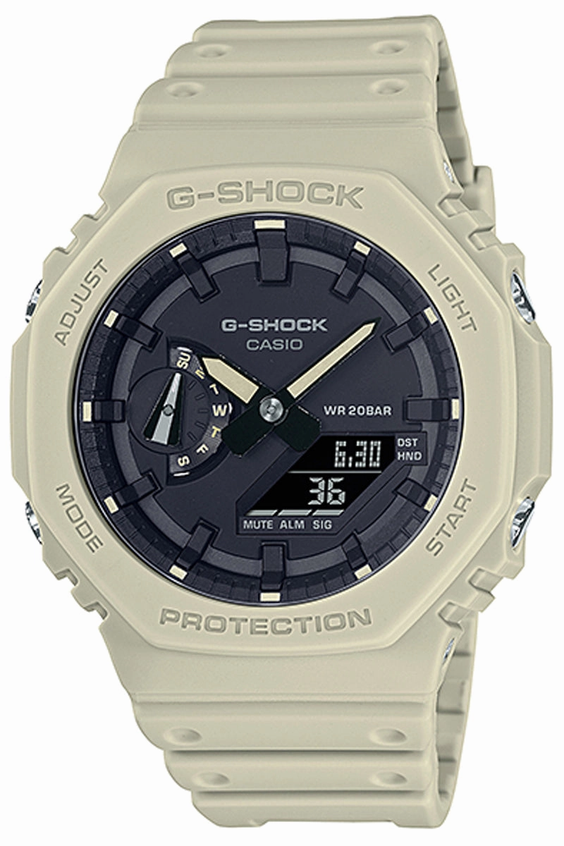 Casio G-shock GA-2100-5A Digital Analog Rubber Strap Watch For Men,silicone watch,silicone strap watch,silicone watches for men,silicone watches for women,unisex silicone watch,kids silicone watch,sports silicone watch,casual silicone watch,waterproof sili