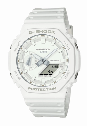 Casio G-shock GA-2100-7A7 Digital Analog Rubber Strap Watch For Men,silicone watch,silicone strap watch,silicone watches for men,silicone watches for women,unisex silicone watch,kids silicone watch,sports silicone watch,casual silicone watch,waterproof sil